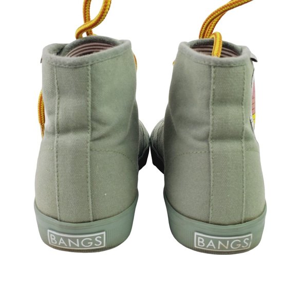 Bangs, Sage Green Ambassador High Tops, Unisex, Mens 5.5 W/7 - Picture 9 of 10